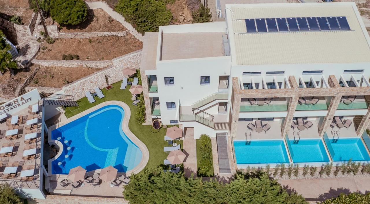 Lagoon Luxury Suites Vasilikí Esterno foto