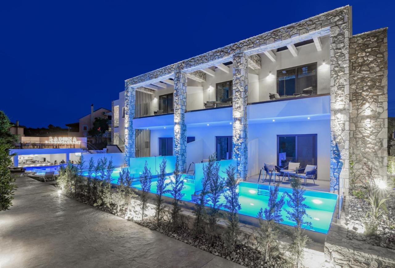 Lagoon Luxury Suites Vasilikí Esterno foto